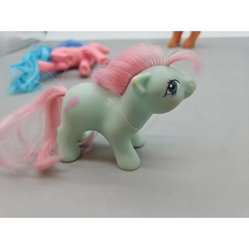 Vintage My Little Pony Sweet Kisses, Baby Cuddles, Applejack‎ Missing Tail